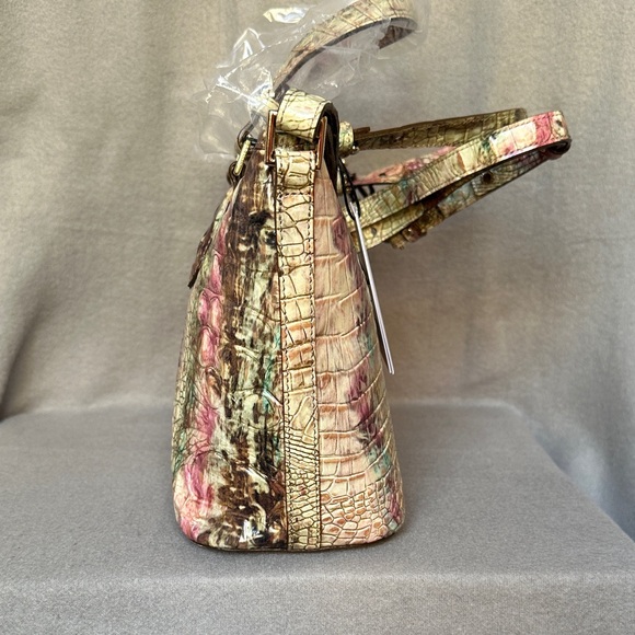 Brahmin Mini Asher Amethyst Melbourne Crossbody Tote Shoulder Bag New with Tags - Picture 5 of 16